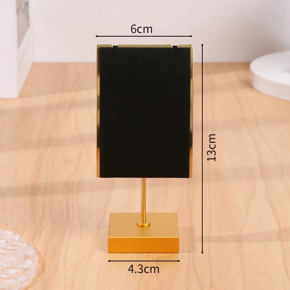 Fashion Multi-color Jewelry Stand Display Velvet Metal Necklace Holder Display Prop Necklace Display Stands Jewelry Organizer