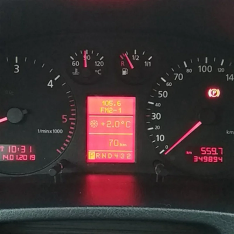 

2X For A6 C5 LCD Display A3 S3 S4 S6 VDO Display For VDO LCD Cluster Digital Dashboard Pixel Repair