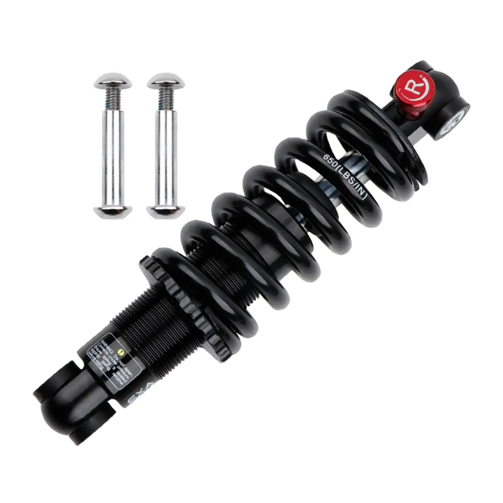 Rear Shocks, Road Bikes Damping Shock, 165mm, Reduces Noise Bicycle Shocking Spring, Bike Coil Shock Absorber