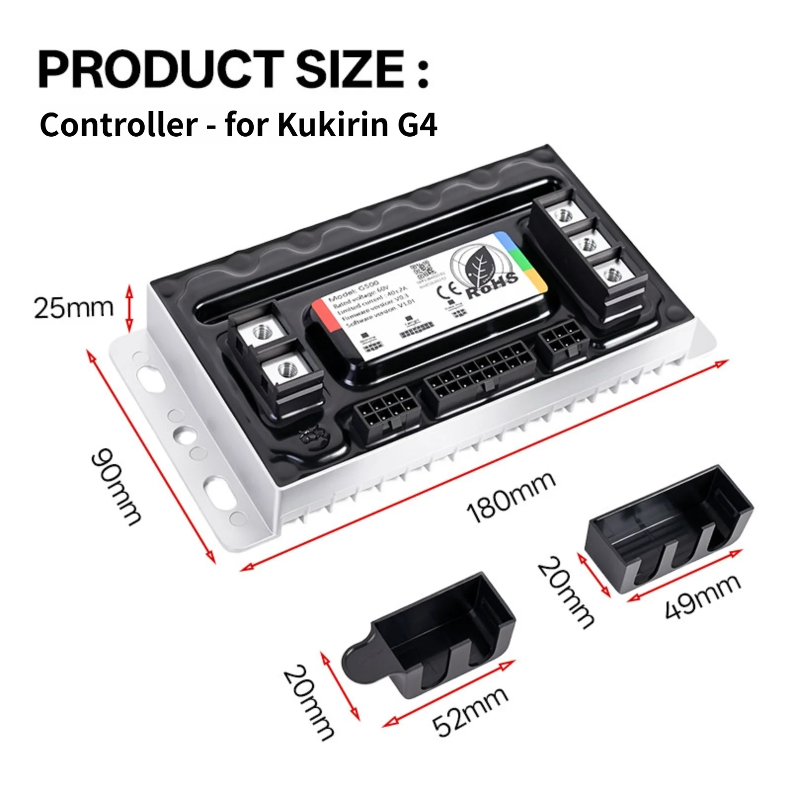 For Kukirin G4-Specific Motor Controller Replacement Engineered for Seamless Communication with Scooter Battery and Throttle