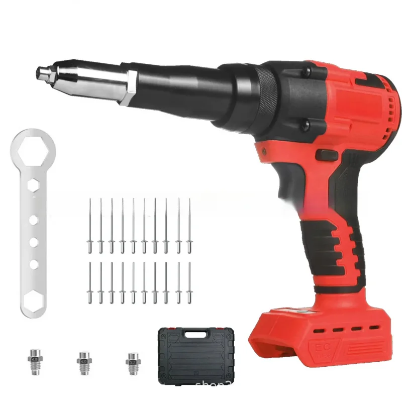121V lithium battery brushless rivet gun rivet gun pull aluminum nail 1