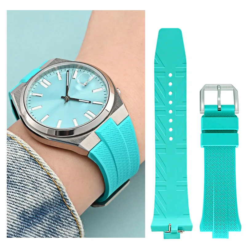 Correa de goma fluorada para Citizen NJ0150 NJ0151, correa de reloj de 9mm x 26mm FKM, pulsera deportiva de liberación rápida, accesorios para reloj