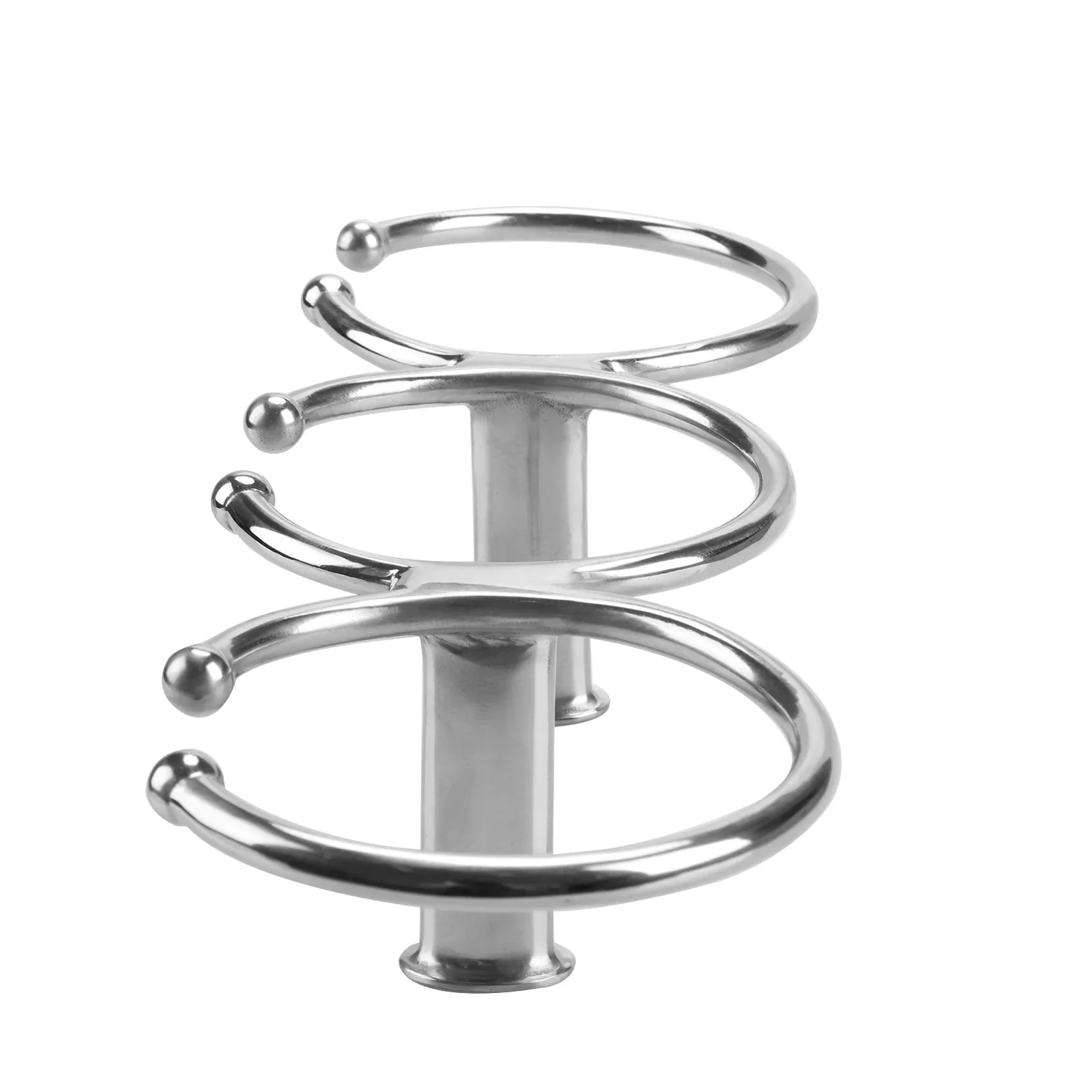 

3 Ring Stainless Steel Cup Holder Drink Beverage Cup Storage Rack for Marine Boat Yacht Kayak Accessories