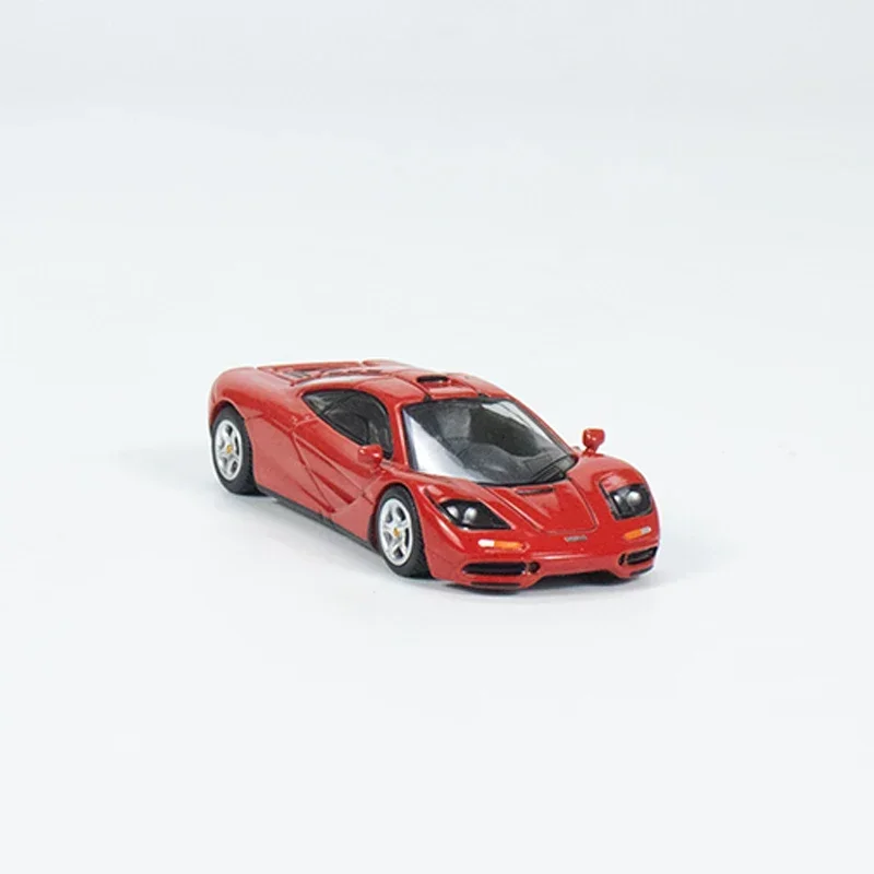 MINIGT-modelo de coche MC de aleación fundido a presión, colección de vehículos deportivos, #654, rojo, 1:64