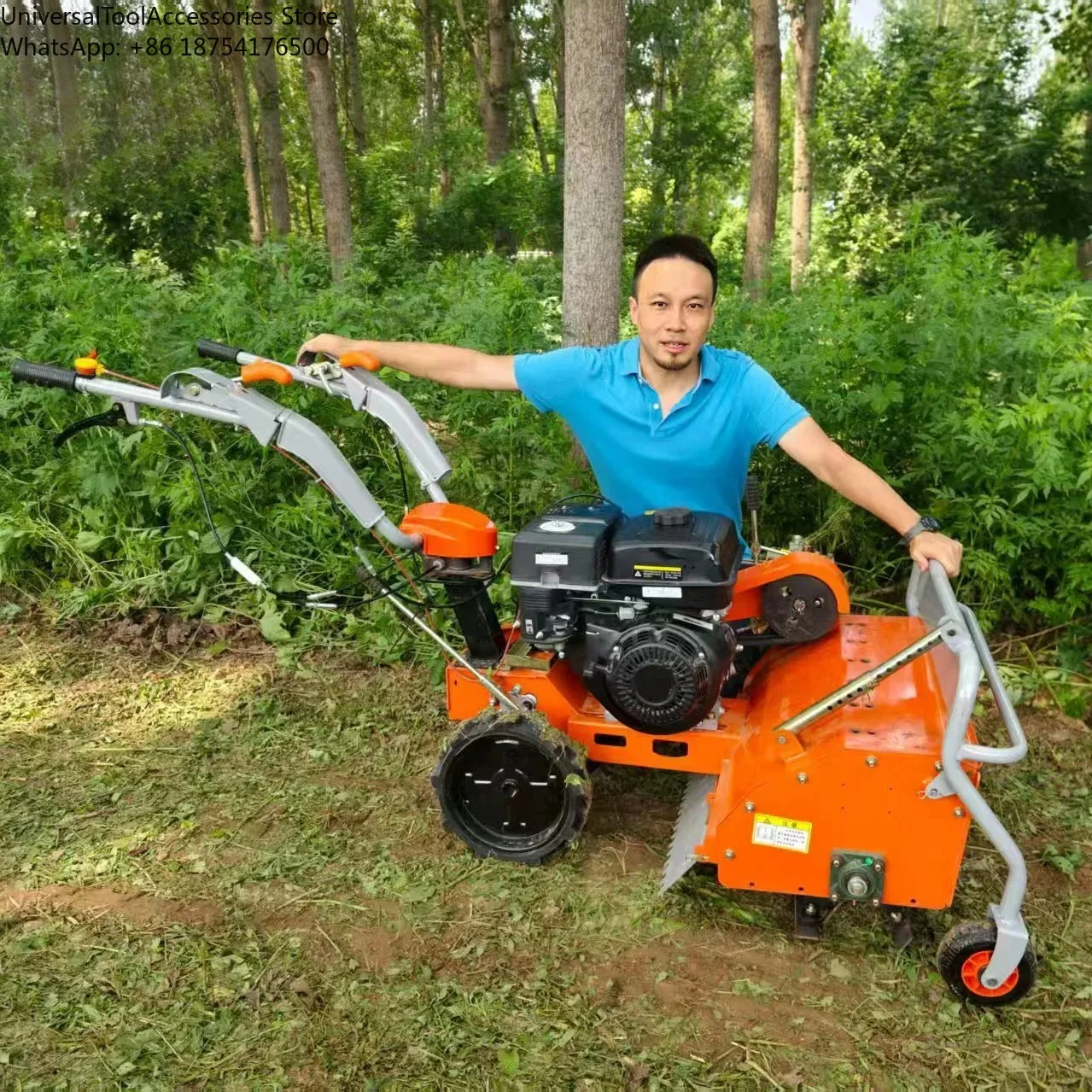 Powerful Agriculture Hand Weeder Machine Mini Core Components Engine High Productivity Cultivator/Lawn Mower/Tiller Power W