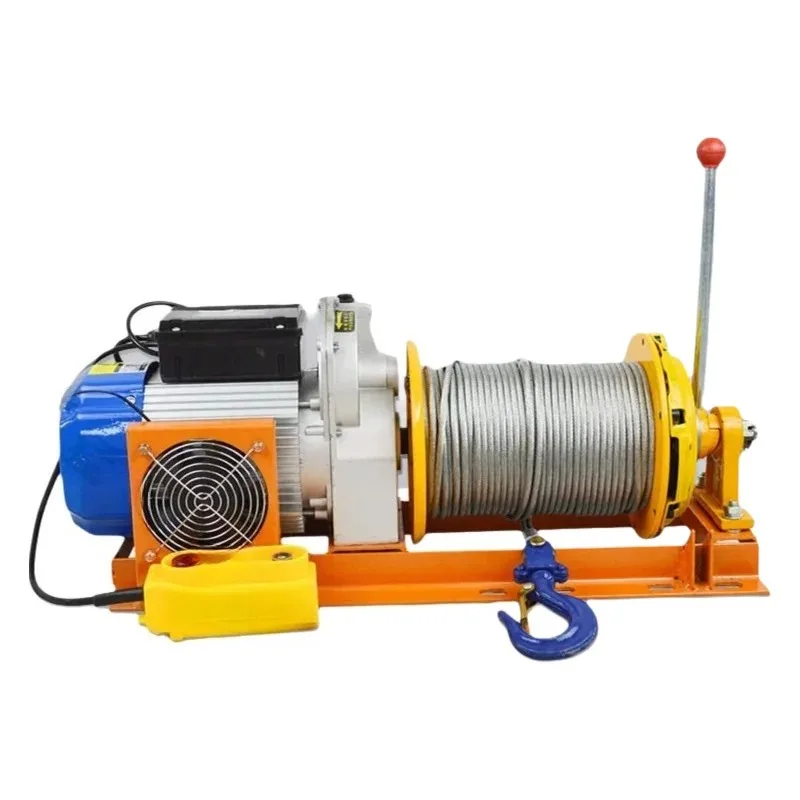 رافعة كهربائية للرفع الداخلي والخارجي مع لوحة ضغط وقابض للبناء والديكور ونش الرافعة