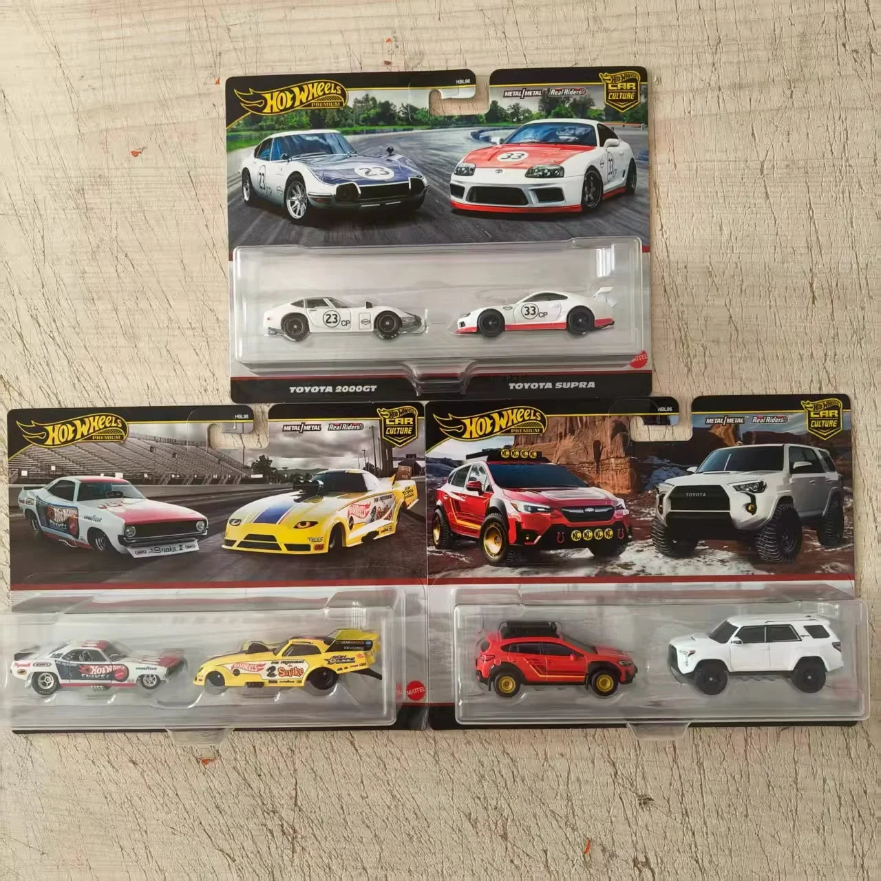 

New Hot Wheels Original Culture Series Car Fans Creative Toy Car Dual Set 1:64 Accelerated Vehicle Nissan Suba Collectible boy