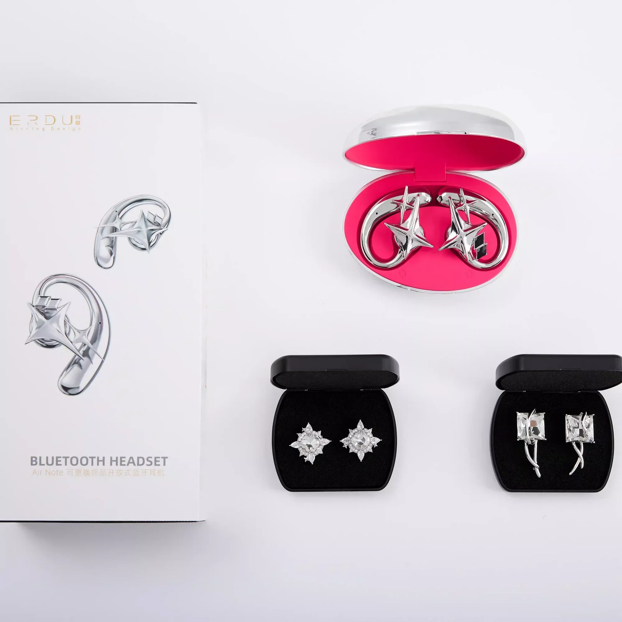 Erdu Beautiful Elegant Hook Earphone Bluetooth Wireless Earphone