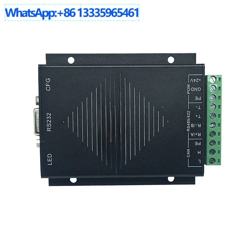 

RS232/RS485/RS422 serial port transparent transmission, isolated