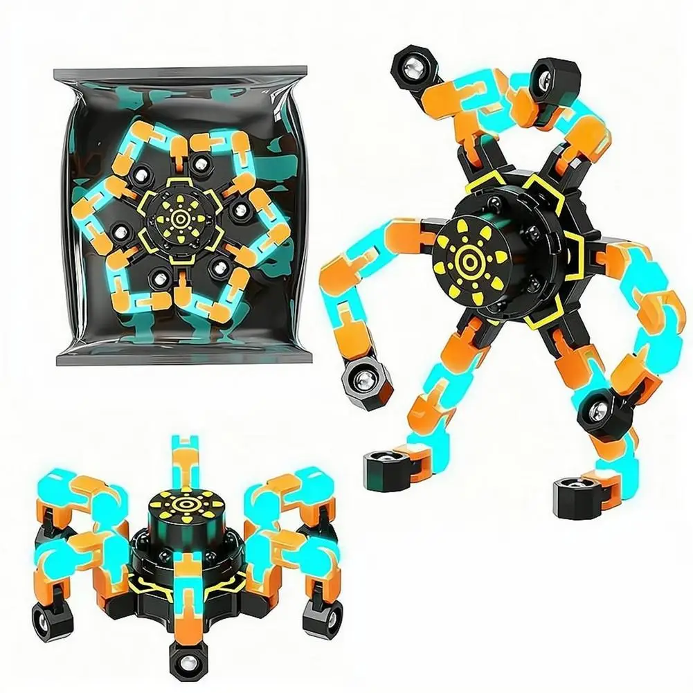 Deformed Fidget Spinner Chain Toys for Children Hand Spinner Vent Toys Adult Stress Relief Decompression Fidget Sensory Toys