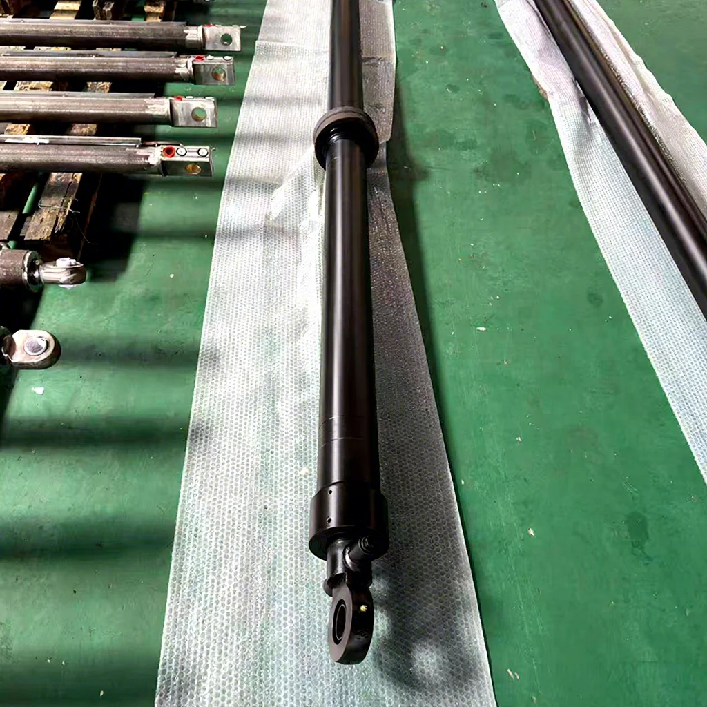 Large Long Type Double Acting Cylinder for Mining Equipment High Thrust Hydraulic Cylinder Factory in Stock