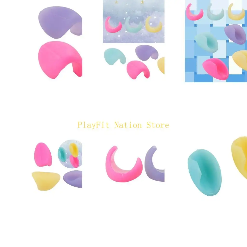 

242F 2 Pcs Flute Thumb Rest Cushion Soft Finger Cover Musical Instrument Accessories