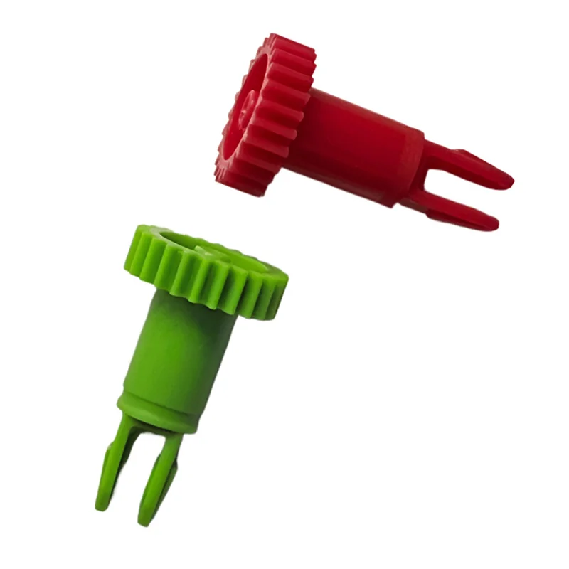 T27C 6PCS Zijborstel Motor Snap Gear Voor ECOVACS DEEBOT OZMO T5 T8 T9 N8 N5 X1 Robot Stofzuiger accessoire Onderdelen