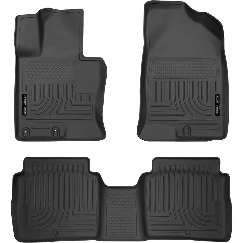 

US Weatherbeater Floor Mats | Fits 2011-2015 Kia Optima | Front & 2nd Row, 3-pc Black - 99691