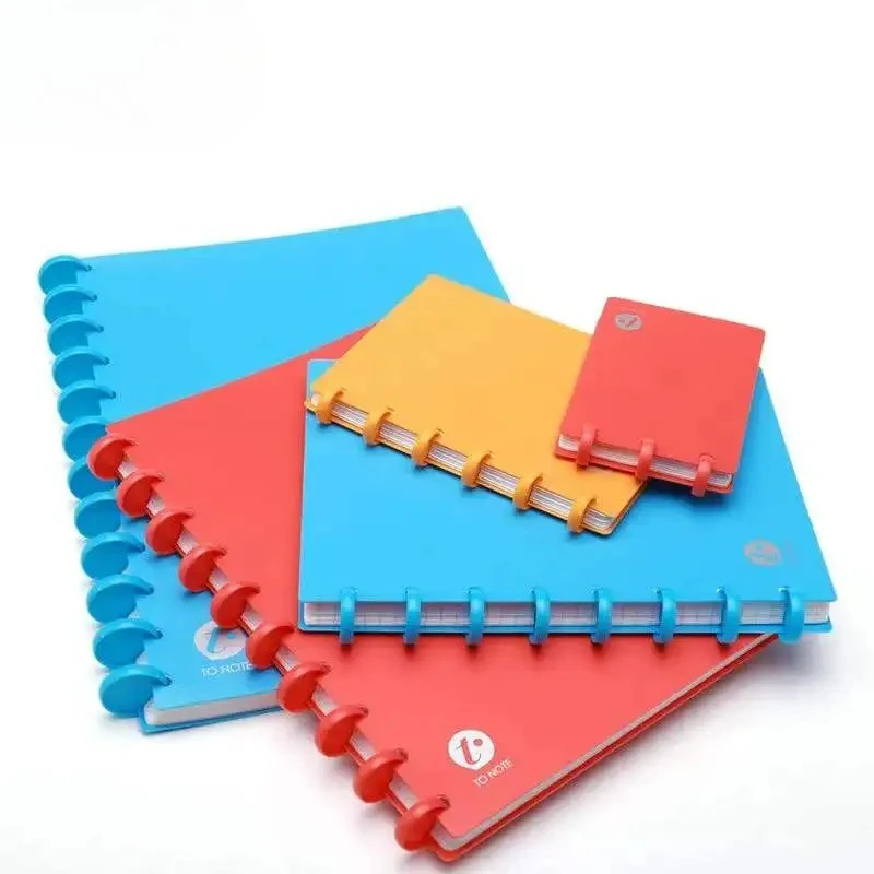 12pcs Mushroom Hole Loose-leaf Binding Ring Notepad Notebook Photo Album Mushroom Hole Loose-leaf Ring T-shaped Binding Buckle