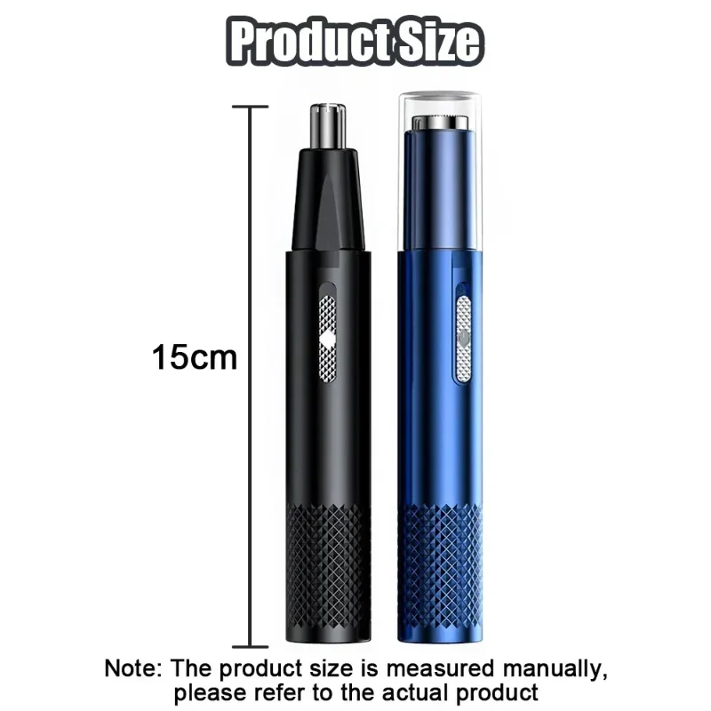 Xiaomi Mijia-cortador de pelo eléctrico para nariz, IPX5, resistente al agua, recargable, portátil, 2 en 1, Mini cortador de pelo para cejas y orejas masculinas y femeninas