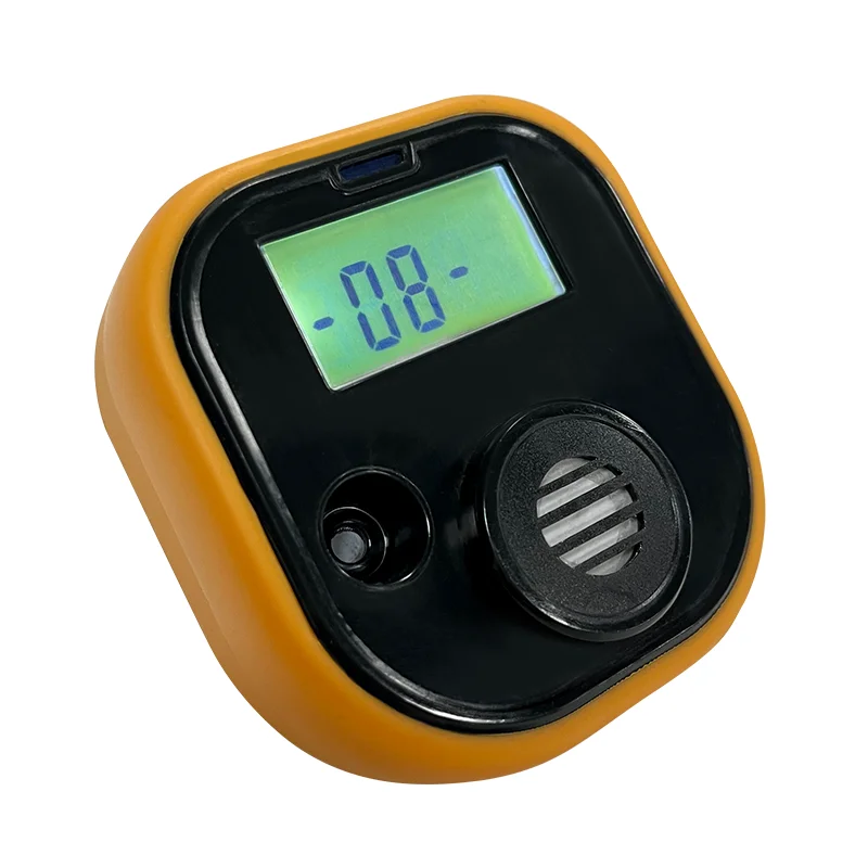 เครื่องตรวจจับก๊าซแบบพกพา GC100 เครื่องตรวจจับก๊าซรั่วแบบเดี่ยว ตรวจจับก๊าซ H2S (0-100μmol/mol) CO (0-1000μmol/mol) O2 (0-25.0％vol) สำหรับอุตสาหกรรม