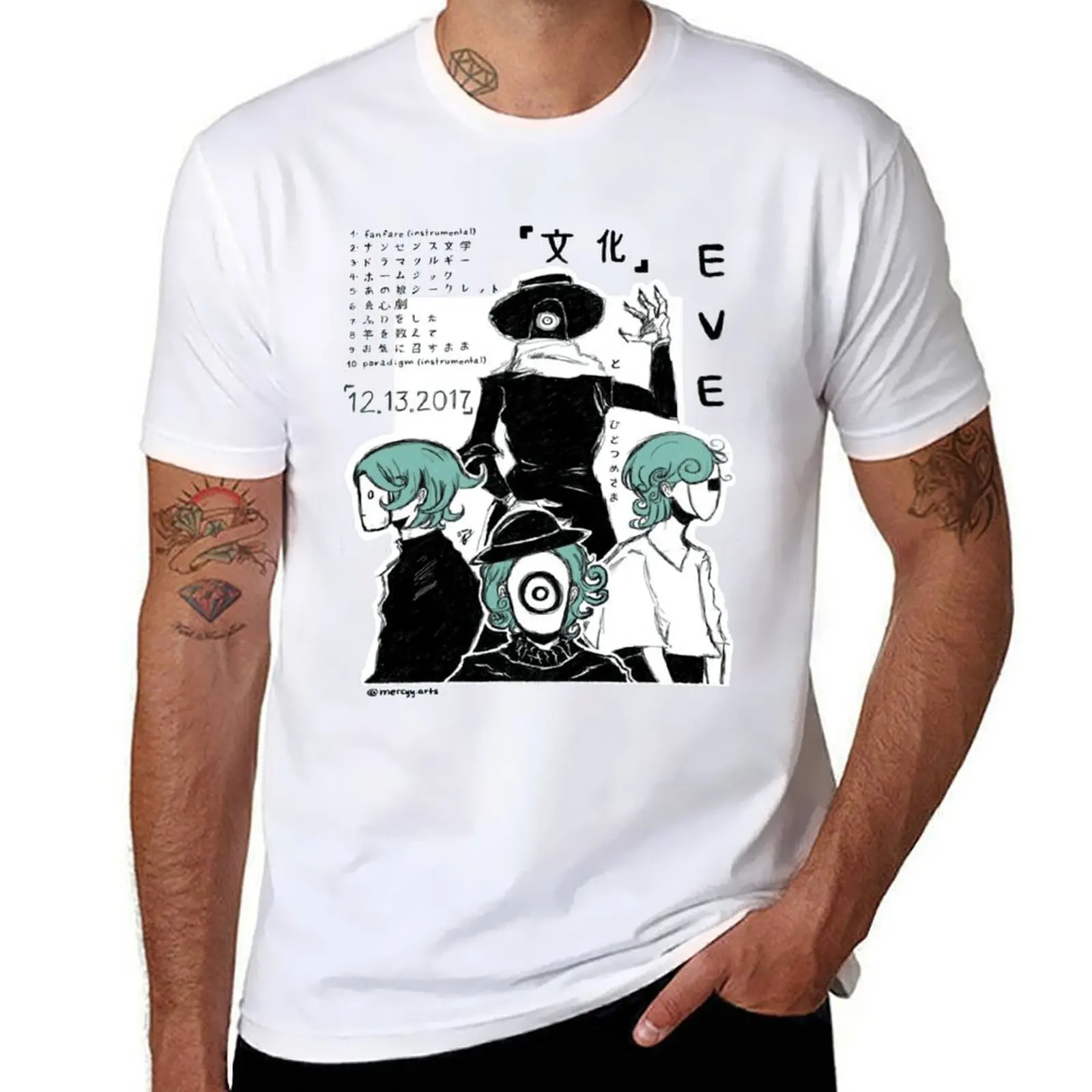 

Eve Bunka Album T-Shirt g man t shirts for men t shirt man luxury T-Shirt