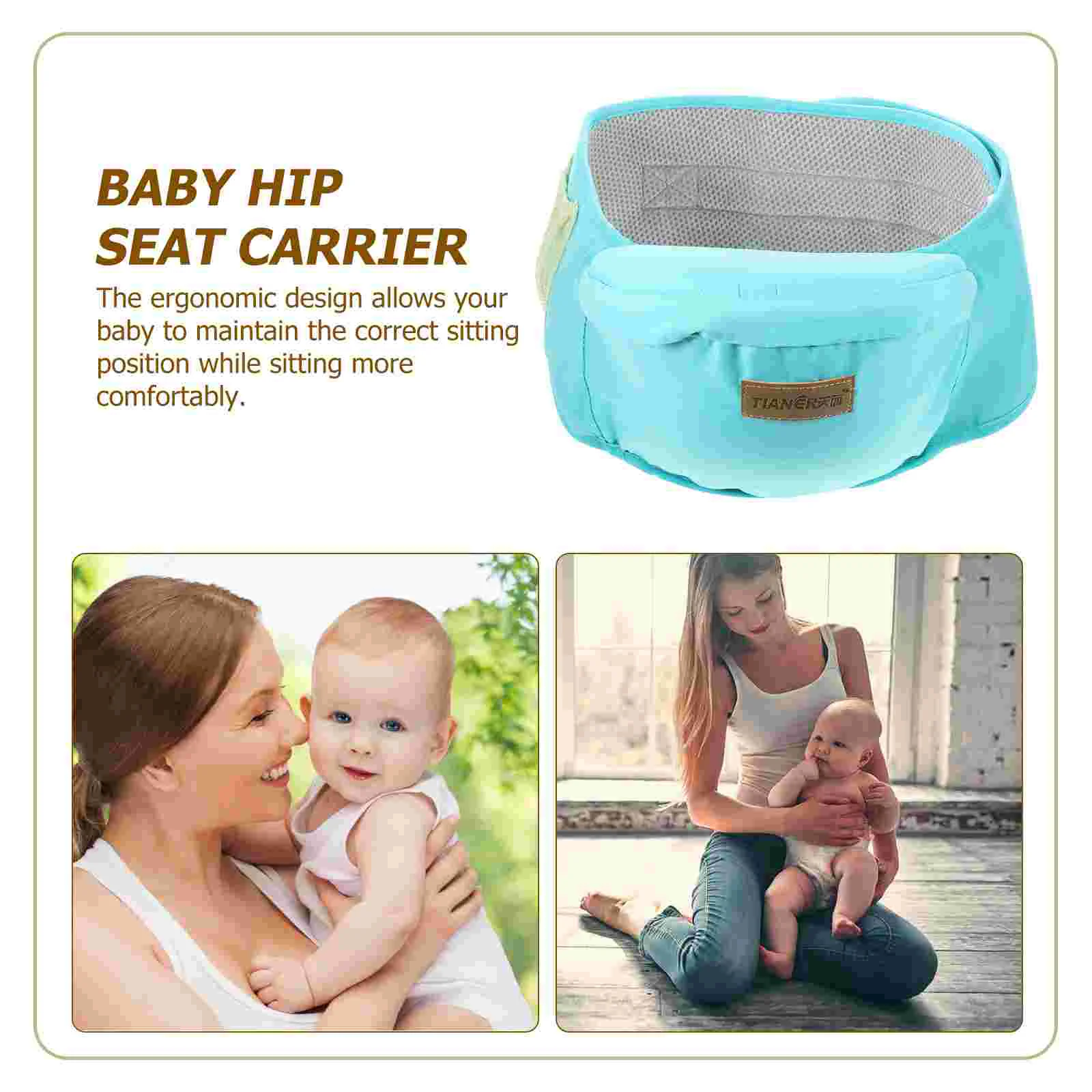 Bracket Baby Waist Stool Toddler Carrier Front for Seat Cotton Hipseat Shower Gift