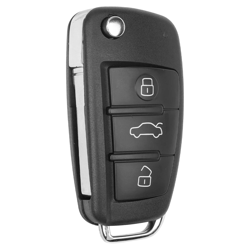 Okey Fernbedienung Auto Schlüssel ID48 Chip 315/433 MHZ Für AUDI A1Q3 A3 TT S3 S1 2005-2016 8P0837220D 8X0837220D Flip Fernbedienung Schlüssel Fob