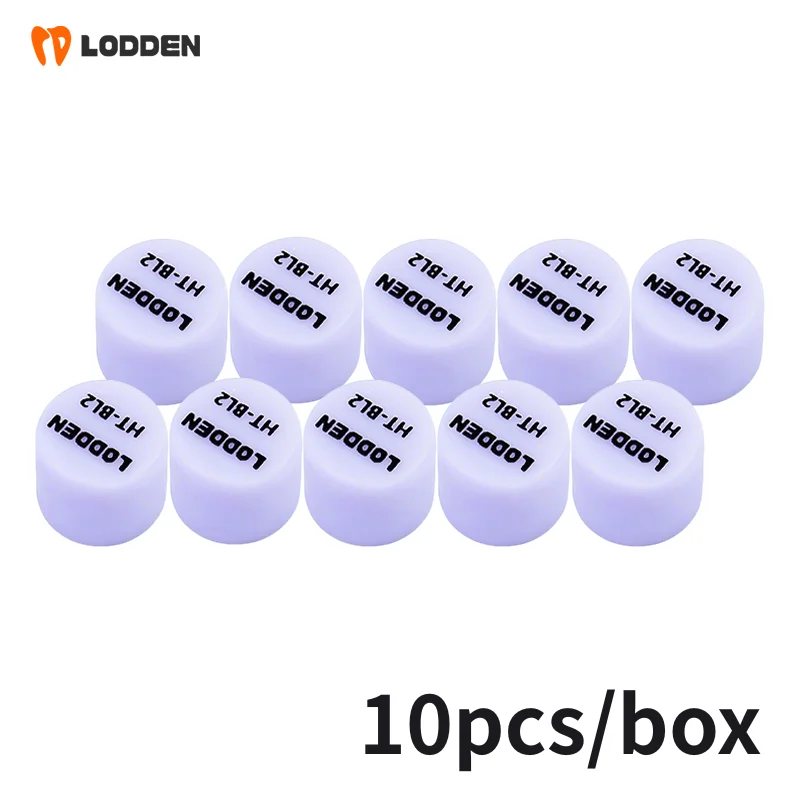 

10pcs 460Mpa Dental Lithium Disilicate Press Glass Ceramic Blocks Press Ingots HT/LT Dentistry Ceramic Veneer Inlay Materials