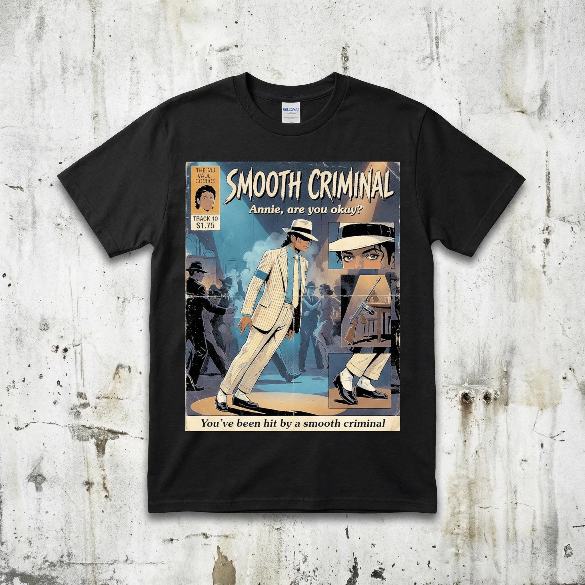 Michael Jackson Pop Music Fans Gift T-Shirt 2026 Summer New Men Women High-Quality Y2k Cotton Unisex Gothic Oversized Shirt