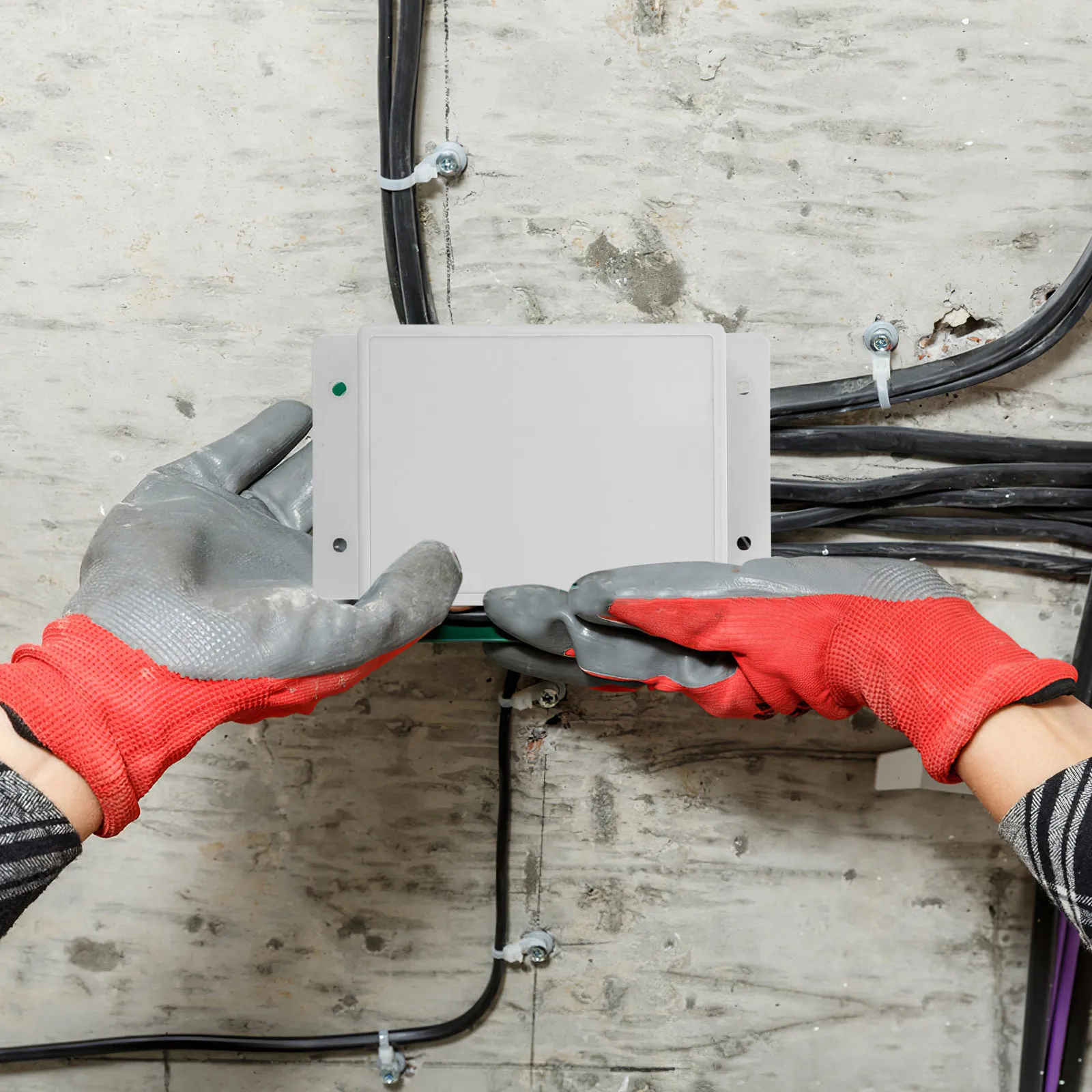 Communication Security Instrument Thermostat Plastic Junction Box Waterproof Weatherproof Outdoor Electrical Enclosure
