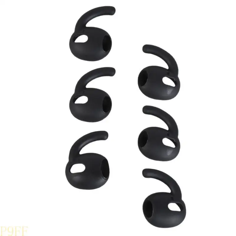 CS1W 3PAIERS GANZOS EAR MANEGAS MANECIONES EARTAS PARA PODS 3 PLUGS SILICONA DURABLE