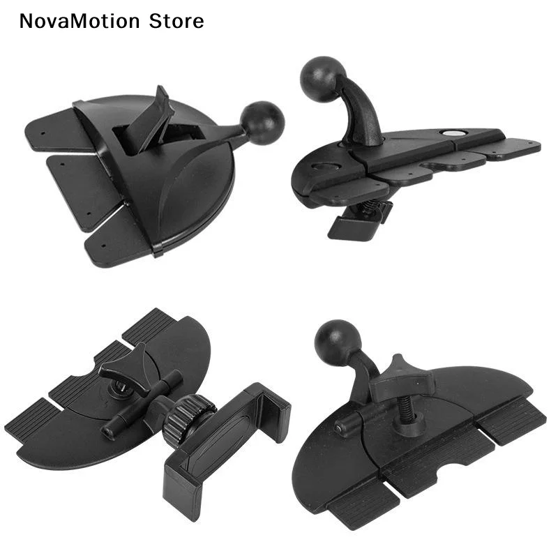[NM]Universal Car CD Slot Phone Mount Accessories 17mm Ball Holder Stand Cradle For Mobile Phone Cell Phone[NM]