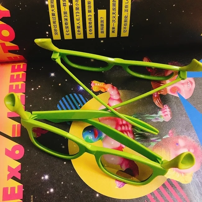 Lunettes 3D Shrek de dessin animé pour enfants et adultes, accessoires de olympiques de jouets fantaisie, accessoire de fête, adorable, roi