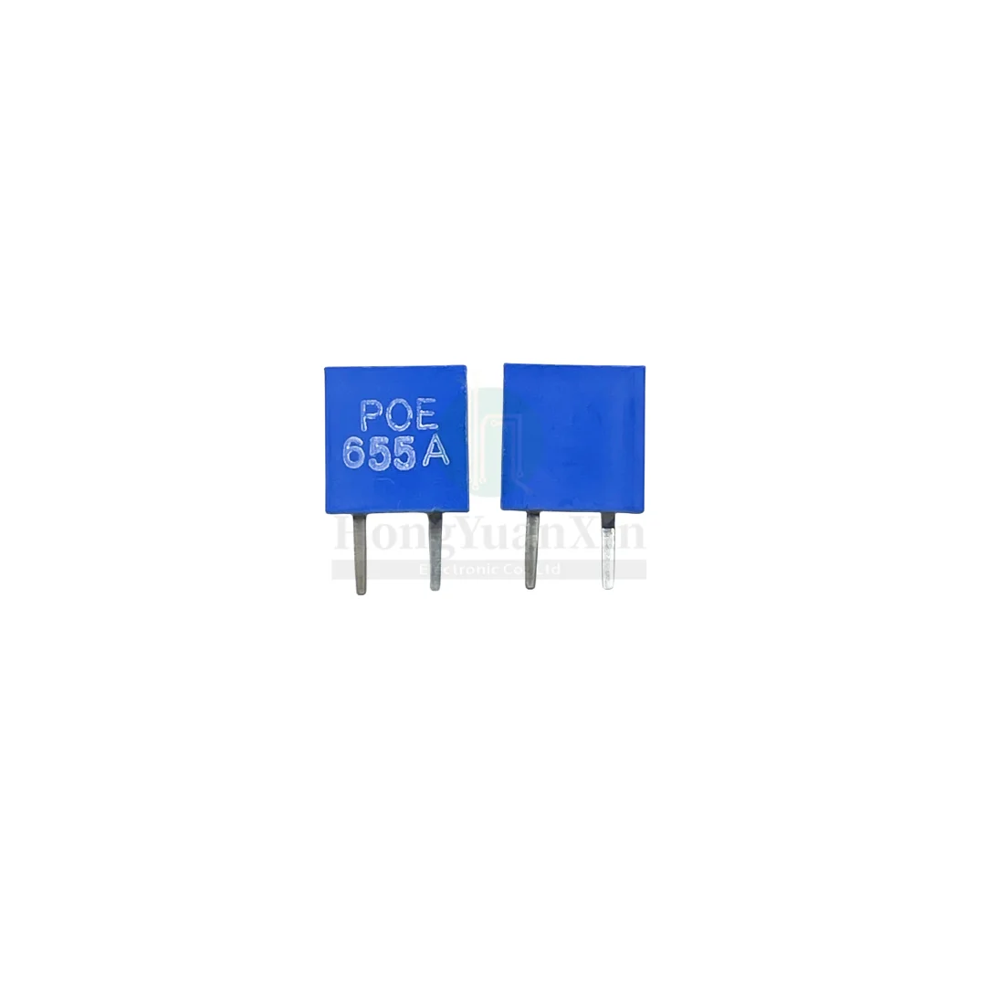 50pcs/ POE655A imported original ceramic crystal 655KHZ 655A 2-leg resonator 655K 655KHZ