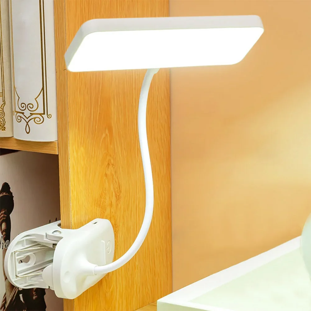 

LED Reading Light Bendable Touch Lamp 3 Gear Creative Desk Light Adjustable Angle Small Night Lights Multi-Function for Students