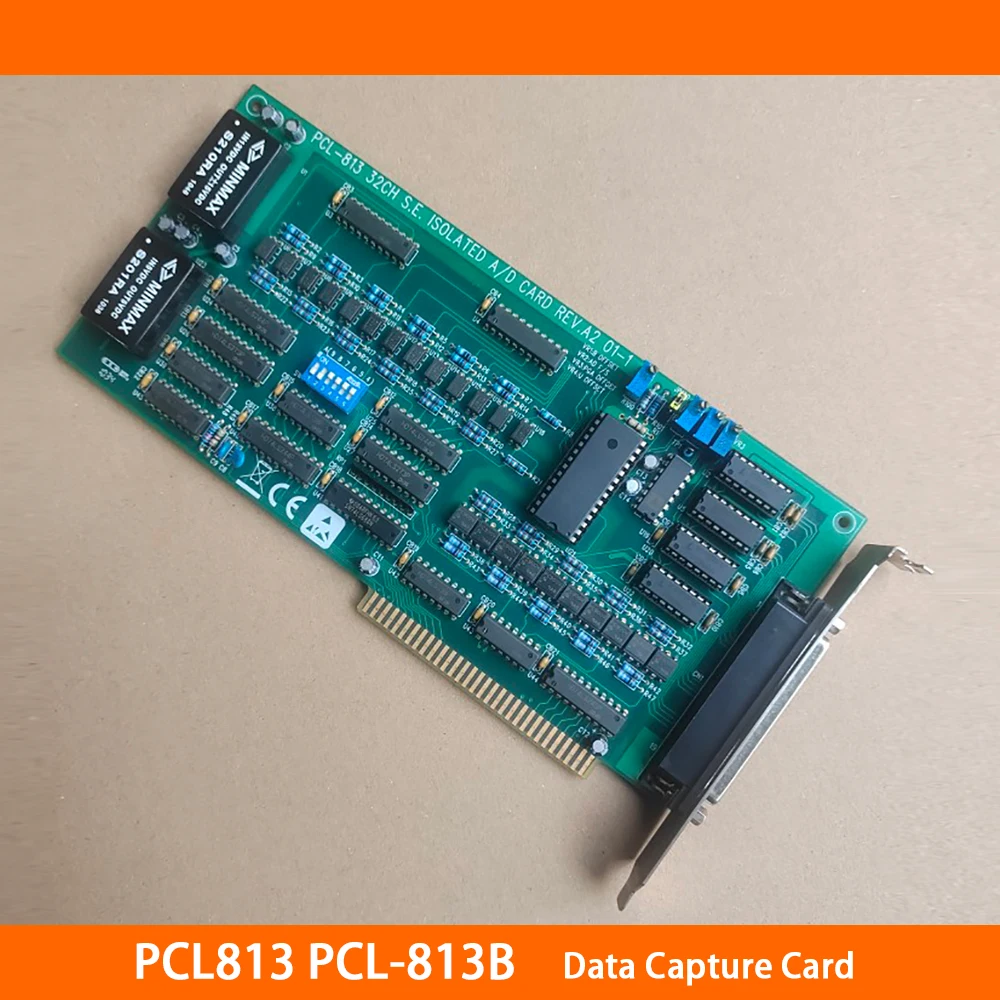 

PCL813 PCL-813B Data Capture Card For Advantech 32-Channel Single Ended Isolated AD Card Converter High Quality Fast Ship