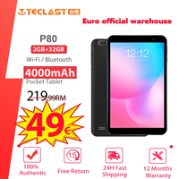 Teclast P80 8'' IPS 1280x800 Tablet Android 10. 0 OS Allwinner A133 CPU GE8300 GPU 2GB RAM 32GB ROM Dual Wifi Type-C Tablet PC