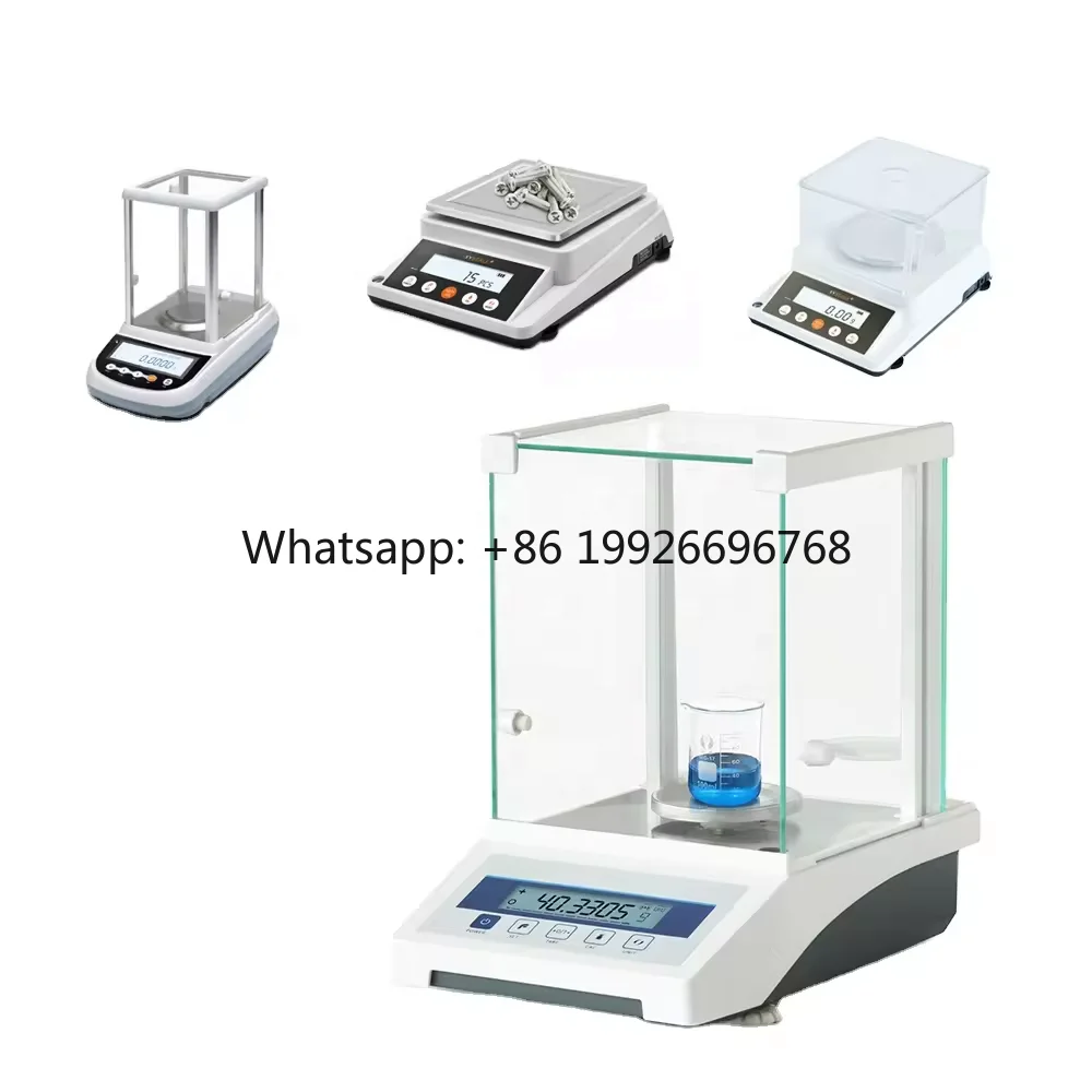 0.0001g 0.1mg High Accuracy Plastic Shell Digital 220g Lab Balance High Sensitivity