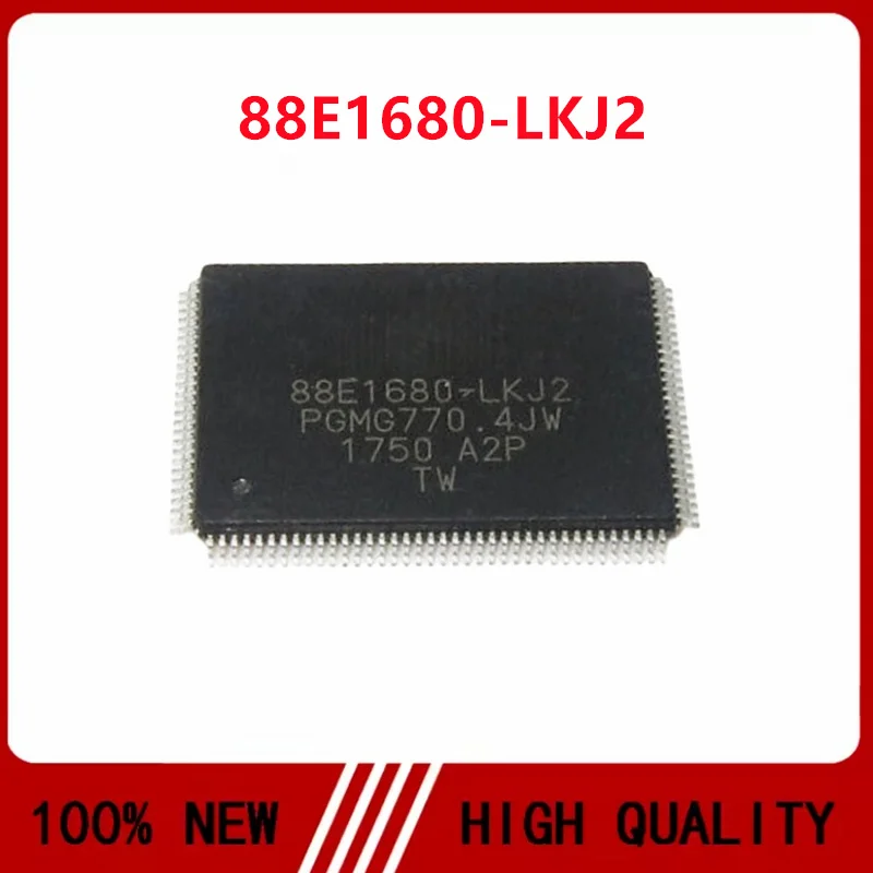 5PCS/LOT 88E1680-LKJ2 88E1680 88E1680-A2-LKJ2C000 QFP128 Integrated circuit IC chip