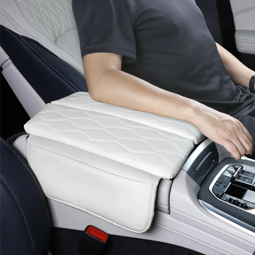 For BMW X5 G05 X7 G07 2019-2022 X6 G06 2020-2022 Center Console Cover Leather Armrest Storage Box Cushion Car Accessories