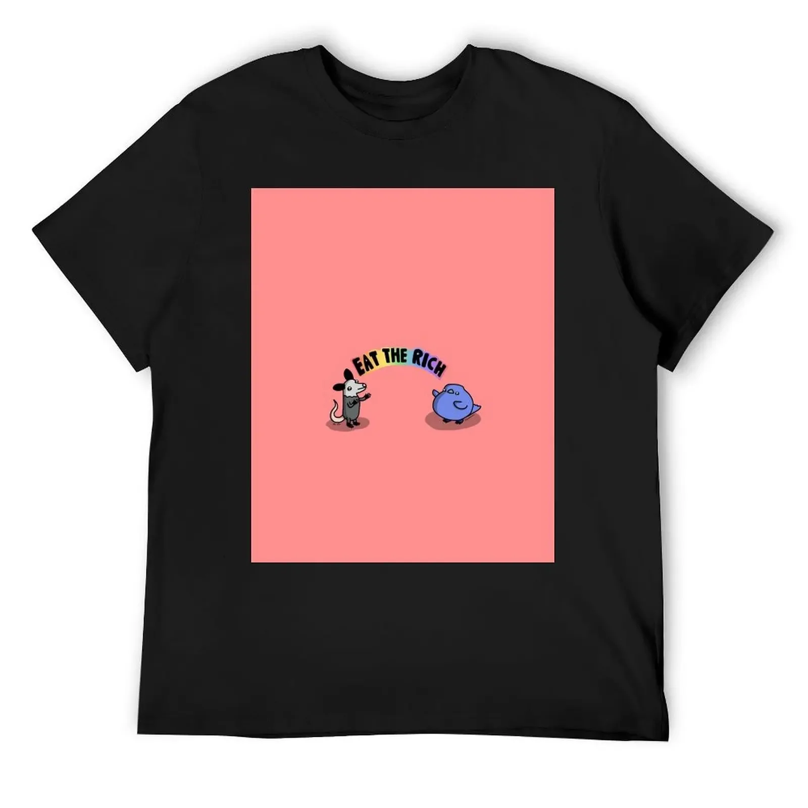 Eat the Rich - Tiny Snek Comics T-Shirt customs design your own shirts graphic tees funny t shirts for men