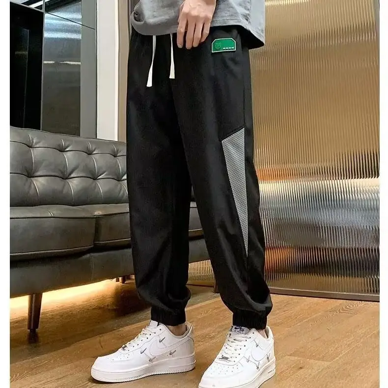 

All-match Casual Loose Feet Casual 2025 Trendy Men's New Style Pants Versatile Hong Kong Style