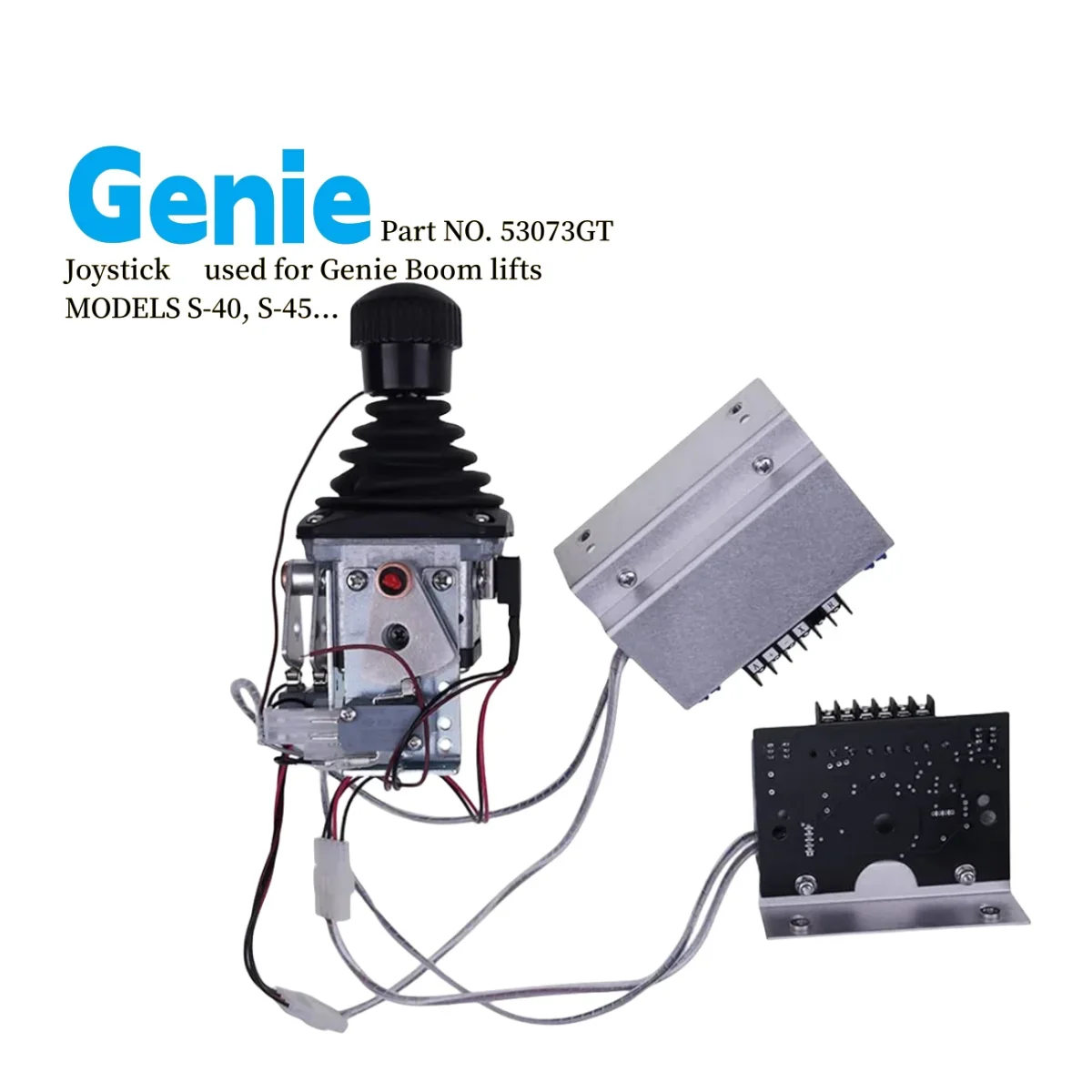 

53073 53073GT Контроллер джойстика, используемый для подъема Genie S-40, S-45, Z-45/22 IC, Z-45/25 IC, Z-45/25J IC, Z-60/34