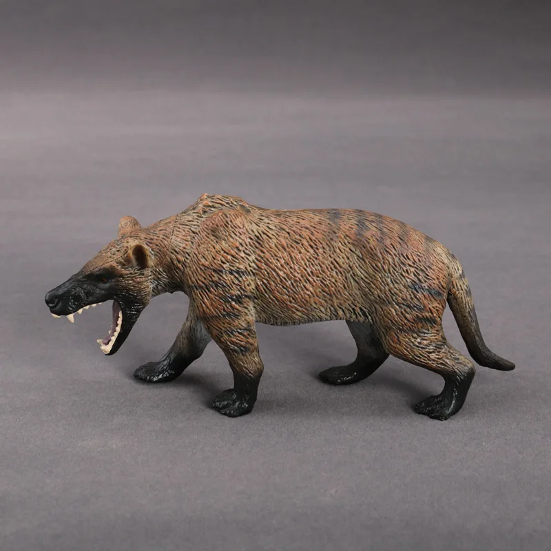 Factory direct sales simulation ancient creature dire wolf ice age animal model prehistoric creature children's cognitive toys