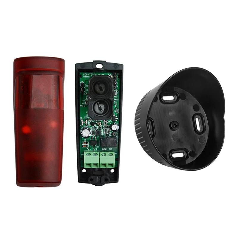 Automatic Door Safety Reflection Detection Sensor, Swing Sliding Garage Door Opener, Waterproof And No Wiring Butt Beam