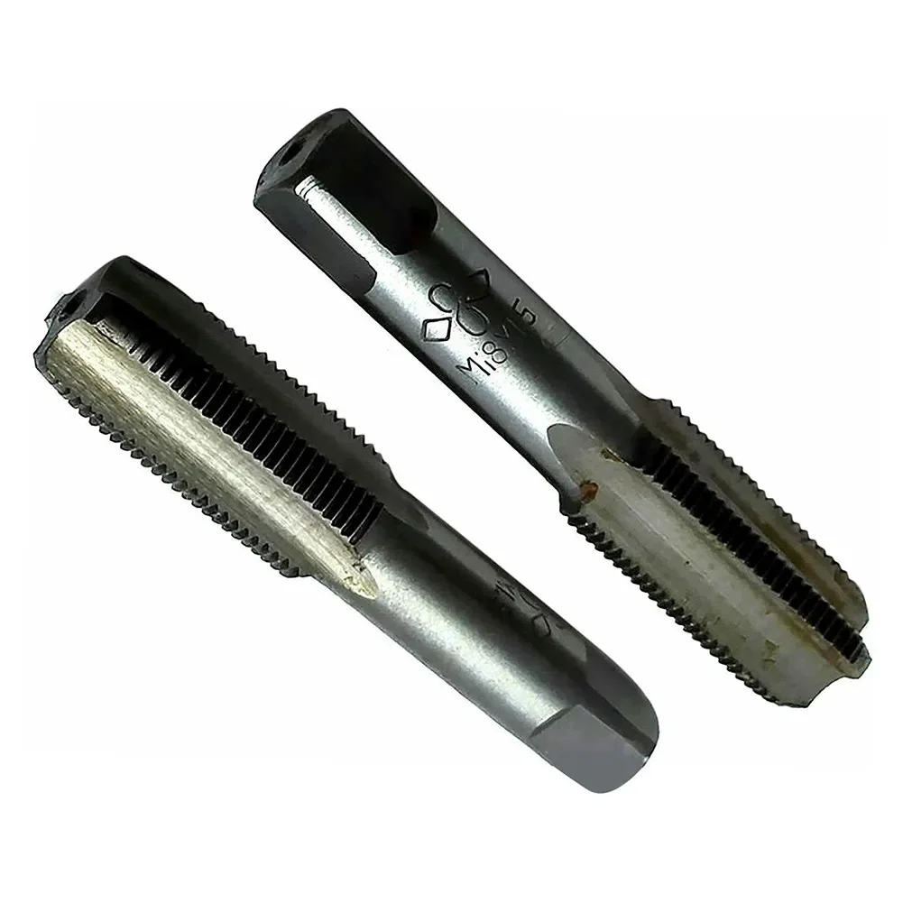 

Efficient 8mmx1 5 Metric Taper & Tap Right Hand Thread M 18x1 5mm Pitch 88mm Long Carbon Steel Two Taps for Work
