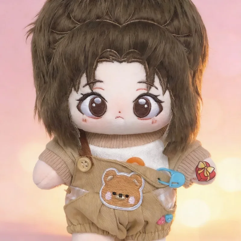 20cm Anime Atak Tytanów Hange Zoe Pluszowa Lalka do Przebierania Bawełniana Urocza Pluszowa Zabawka Cosplay Prezent Urodzinowy dla Dzieci