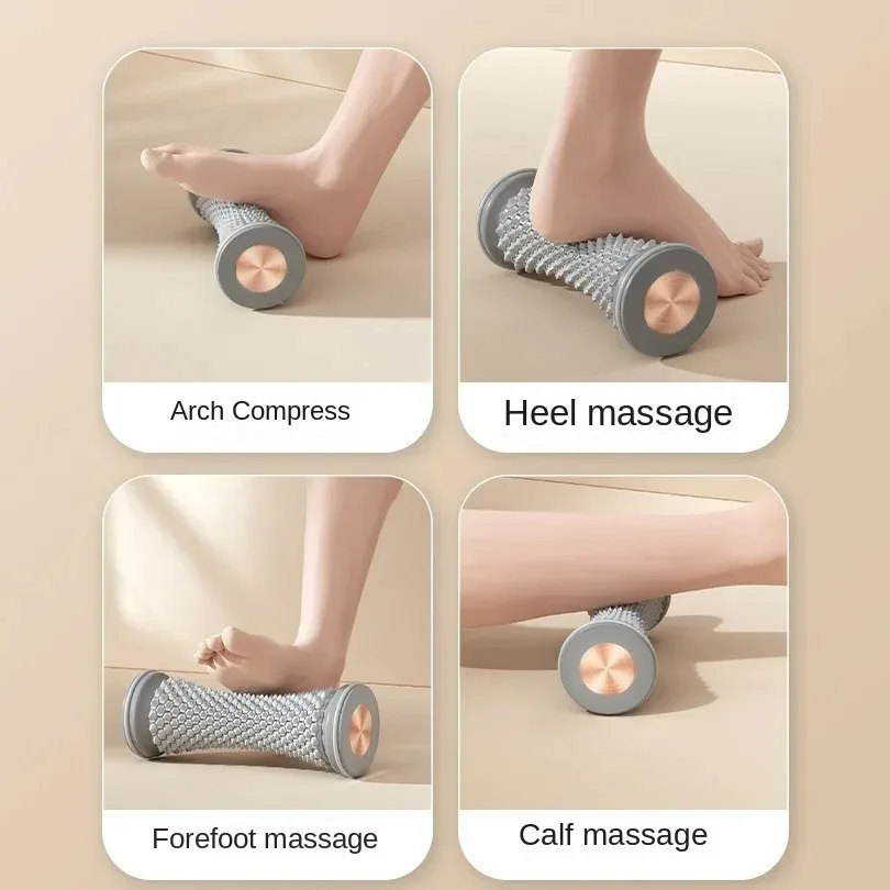 Mini Foot Massager Massage Roller Yoga Massage Ball Plantar Fascia Roller Muscle Relaxation Care Plastic Manual Foot Massager