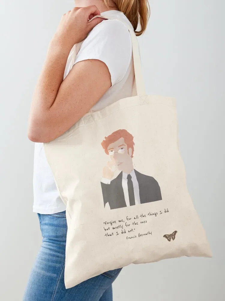 Francis Abernathy The Secret History sticker pack (original art) Tote Bag tote bag men Women's bag custom fabric