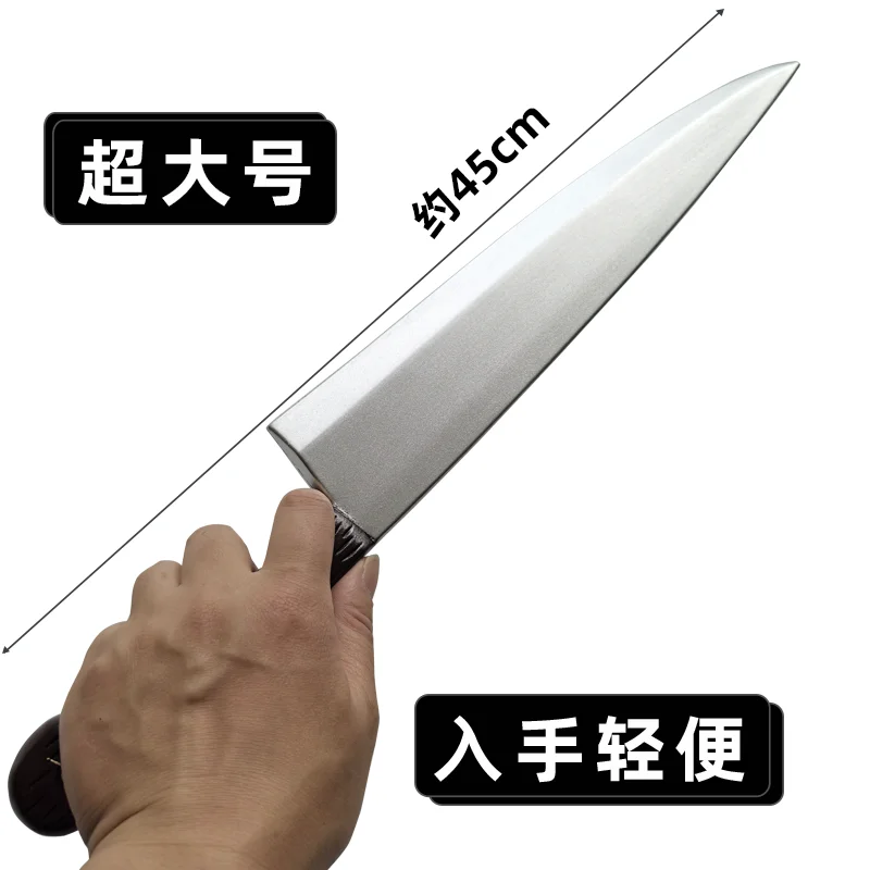 Diary Przyszłości Gasai Yuno krótki nóż miecz uniwersalny nóż kuchenny broń i sprzęt rekwizyty cosplay PU gumowy miecz i nóż zabawka