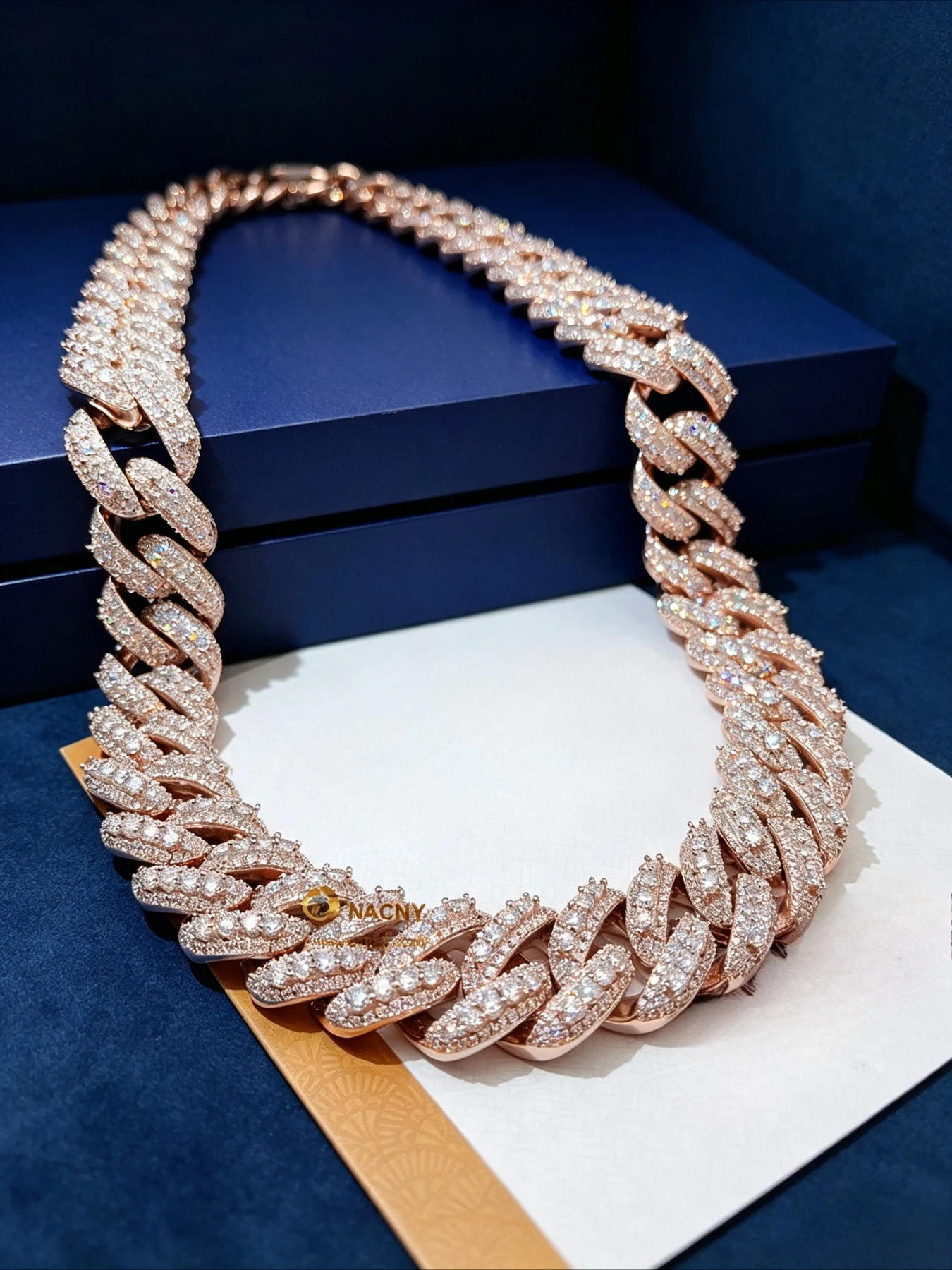22Mm bubble solid thickened Cuban full set of jewelry multi-size gold optional, the surface gloss is delicate and soft