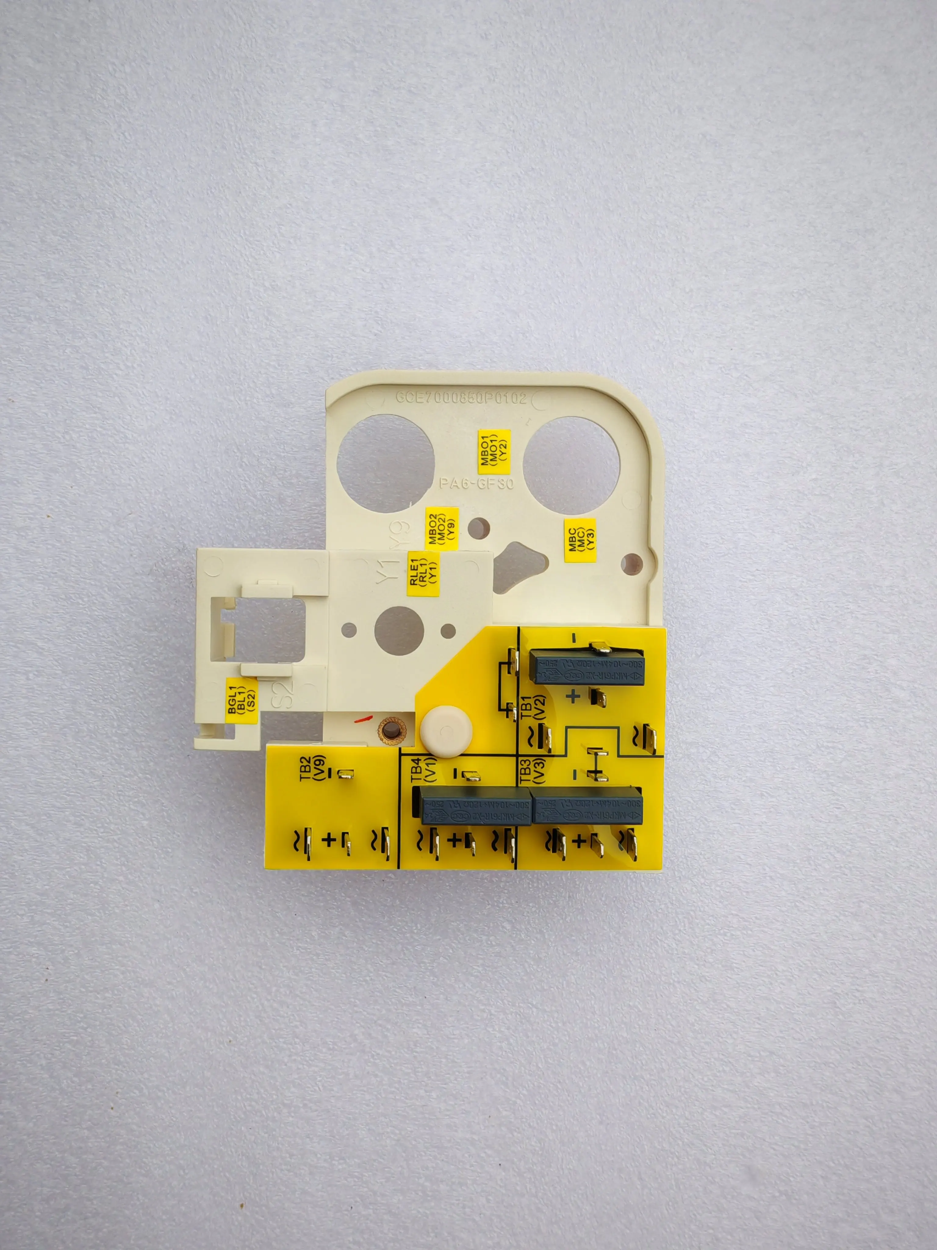 VD4 rectifier bridge GCE7000850P0102 opening and closing solenoid mounting plate PA6-GF30