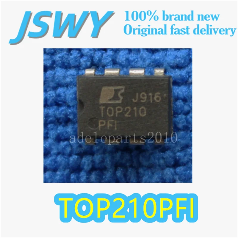 

(10/50 pieces) TOP210PFI original TOP210 8-DIP Package Offline Switching Power Supply IC Flyback Topology 700V 5W Electronics